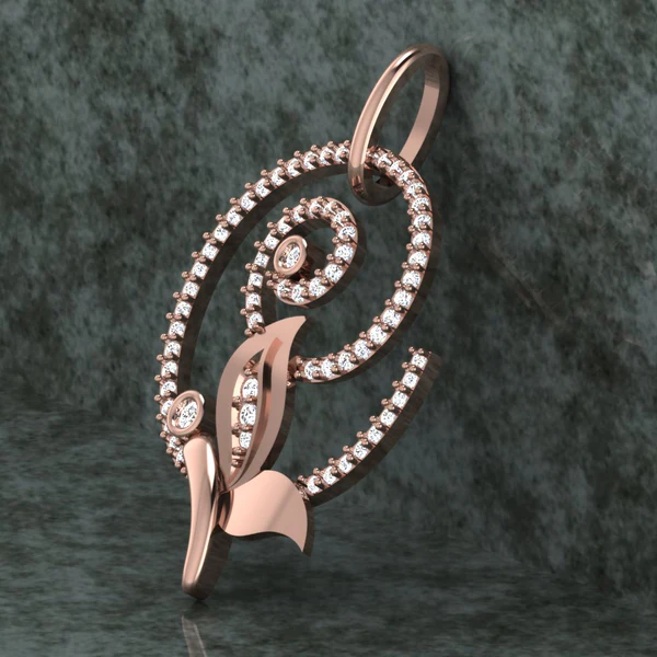 Round Diamond Sterling Silver Solitaire Women Pendant, Moissanite Diamond Pendant, Moissanite Women Pendant, Anniversary Gift Pendant, Engagement Gift Women Pendant