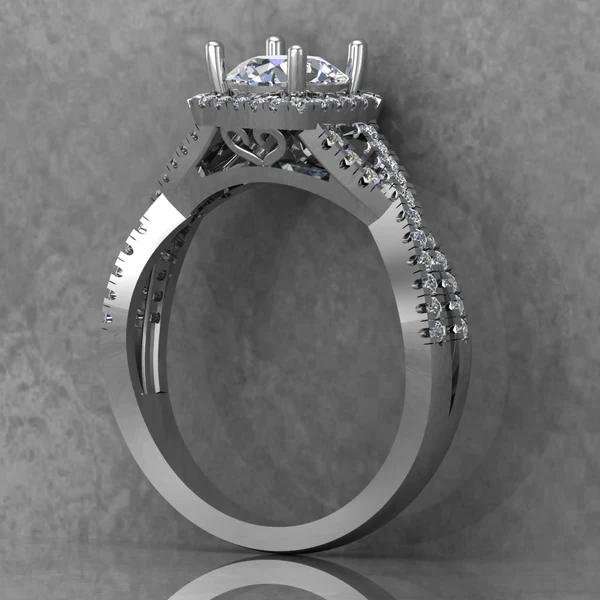 02_51af1aae-3b8d-402f-9c9f-76b03d40983a_600x600 Round Moissanite Halo Diamond Vintage Engagement Ring, Moissanite Wedding Ring, Silver Moissanite Diamond Women Ring, Proposal Gold Ring For Her