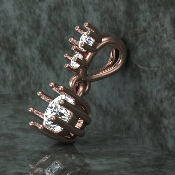 02_9bfea21b-375d-486a-aa50-e68af53686a6_600x600 Round Diamond Sterling Silver Solitaire Women Pendant, Moissanite Diamond Pendant, Moissanite Women Pendant, Anniversary Gift Pendant, Engagement Gift Women Pendant