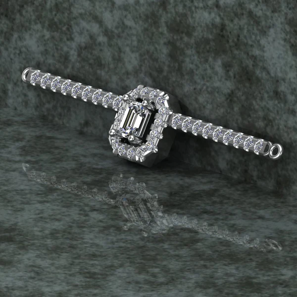 Round Diamond Sterling Silver Solitaire Women Pendant, Moissanite Diamond Pendant, Moissanite Women Pendant, Anniversary Gift Pendant, Engagement Gift Women Pendant