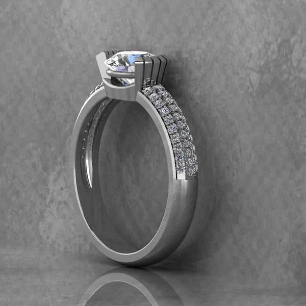 02_e801ca3c-82fa-4469-a322-94a67f7ea3bc_600x600 Round Moissanite Solitaire Diamond Vintage Engagement Ring, Moissanite Wedding Ring, Silver Moissanite Diamond Women Ring, Proposal Gold Ring For Her