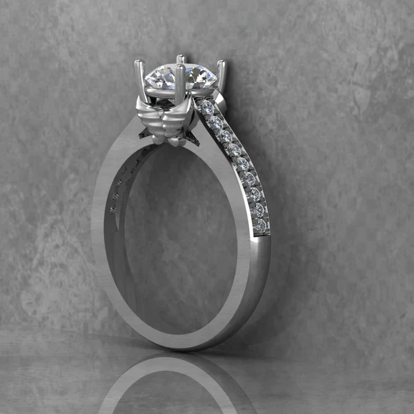 02_eb693500-5a3d-40be-b08a-95b5b4c8a182_600x600 Round Moissanite Solitaire Diamond Vintage Engagement Ring, Moissanite Wedding Ring, Silver Moissanite Diamond Women Ring, Proposal Gold Ring For Her