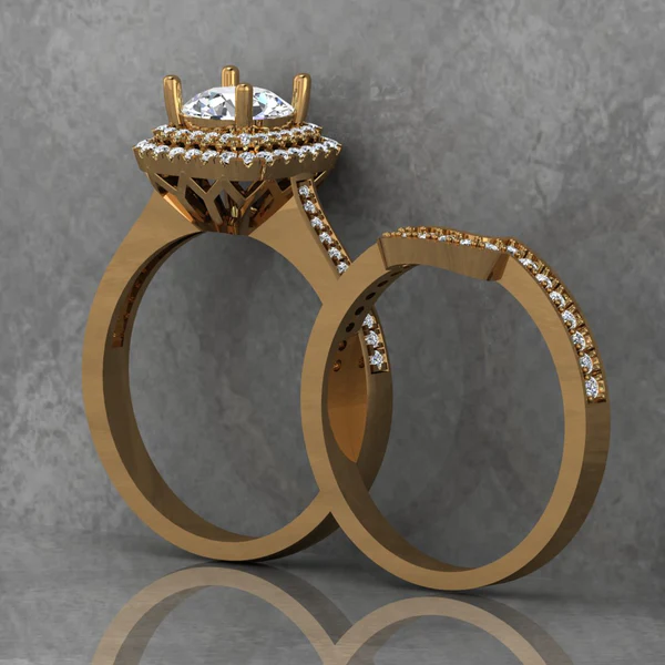 02_f9c25058-9128-41b3-8e94-dfc9105d3b77_600x600 Round Moissanite Double Halo Diamond Vintage Engagement Ring, Moissanite Wedding Ring, Silver Moissanite Diamond Women Ring, Proposal Gold Ring For Her