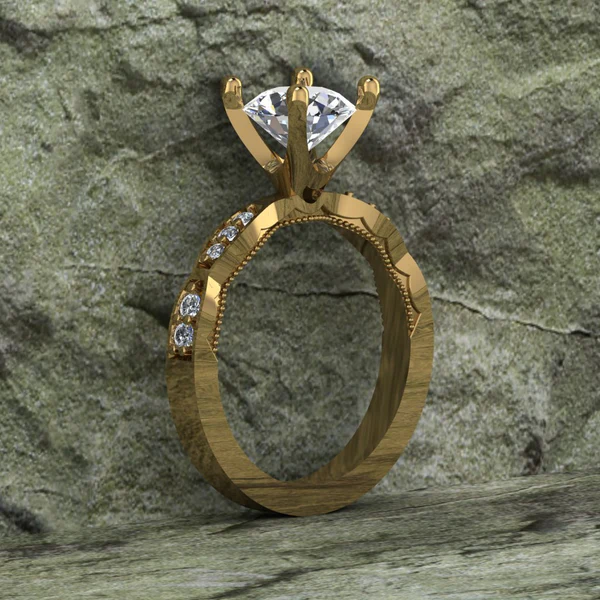 03_22505e2b-50d1-410b-897e-90635731aa3f_600x600 Round Cut Moissanite Solitaire Diamond Vintage Engagement Ring, Moissanite Wedding Ring, Silver Moissanite Diamond Women Ring, Proposal Gold Ring For Her