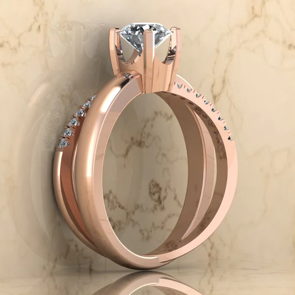 Round Cut Moissanite Solitaire Diamond Vintage Engagement Ring, Moissanite Wedding Ring, Silver Moissanite Diamond Women Ring, Proposal Gold Ring For Her