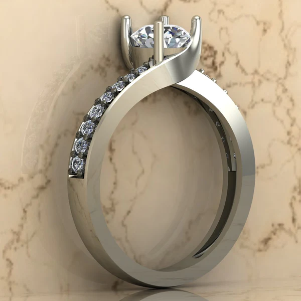 03_a957171b-685f-49fe-8fc8-401076572718_600x600 Round Moissanite Solitaire Diamond Vintage Engagement Ring, Moissanite Wedding Ring, Silver Moissanite Diamond Women Ring, Proposal Gold Ring For Her