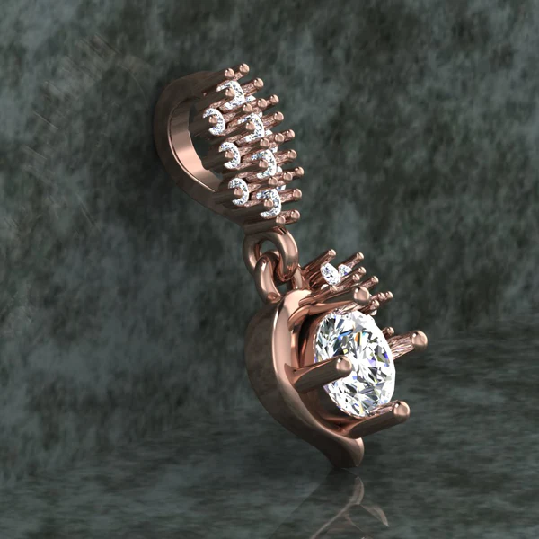 03_c2d9c088-f927-45b5-b158-ee218b82e575_600x600 Round Diamond Sterling Silver Solitaire Women Pendant, Moissanite Diamond Pendant, Moissanite Women Pendant, Anniversary Gift Pendant, Engagement Gift Women Pendant