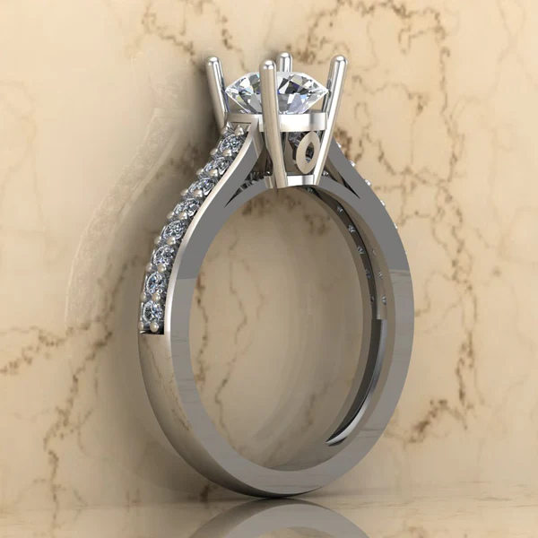 03_d51ceb76-4f8c-4ab6-bc47-e6ac331ac339_600x600 Round Moissanite Solitaire Diamond Vintage Engagement Ring, Moissanite Wedding Ring, Silver Moissanite Diamond Women Ring, Proposal Gold Ring For Her