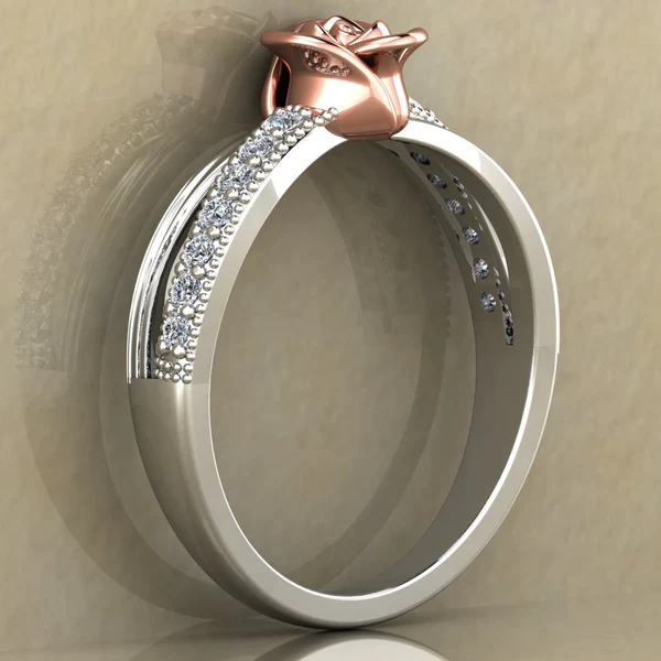 03_f2eae5d2-519e-4905-a305-64655a0644db_600x600 Round Moissanite Diamond Rose Shape Engagement Ring, Moissanite Diamond Engagement Ring, Sterling Silver Wedding Ring For Bridal, Solid Gold Anniversary Ring Gift For Her