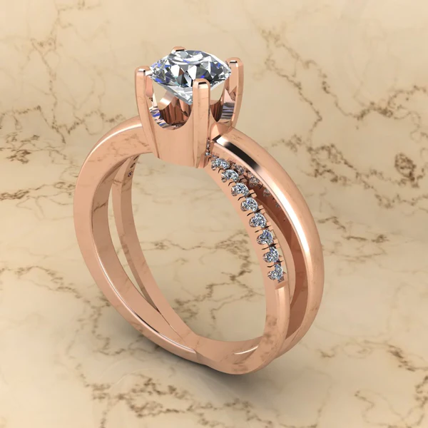 Round Cut Moissanite Solitaire Diamond Vintage Engagement Ring, Moissanite Wedding Ring, Silver Moissanite Diamond Women Ring, Proposal Gold Ring For Her