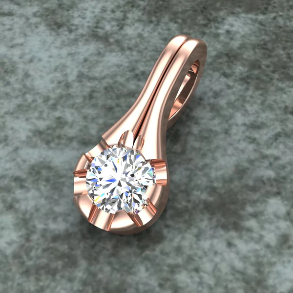 04_2f0e155b-6ae8-420c-98de-71bd52a3334a_600x600 Round Diamond Sterling Silver Solitaire Women Pendant, Moissanite Diamond Pendant, Moissanite Women Pendant, Anniversary Gift Pendant, Engagement Gift Women Pendant