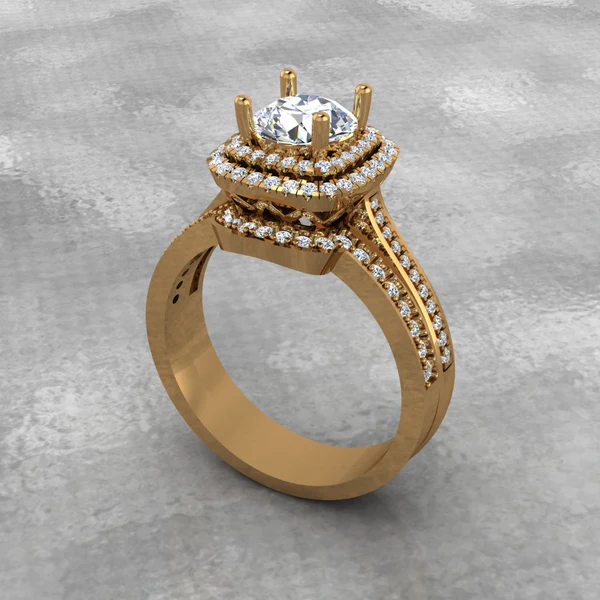 04_4c57f031-0e43-4691-ade5-cf8319a3fe5e_600x600 Round Moissanite Double Halo Diamond Vintage Engagement Ring, Moissanite Wedding Ring, Silver Moissanite Diamond Women Ring, Proposal Gold Ring For Her