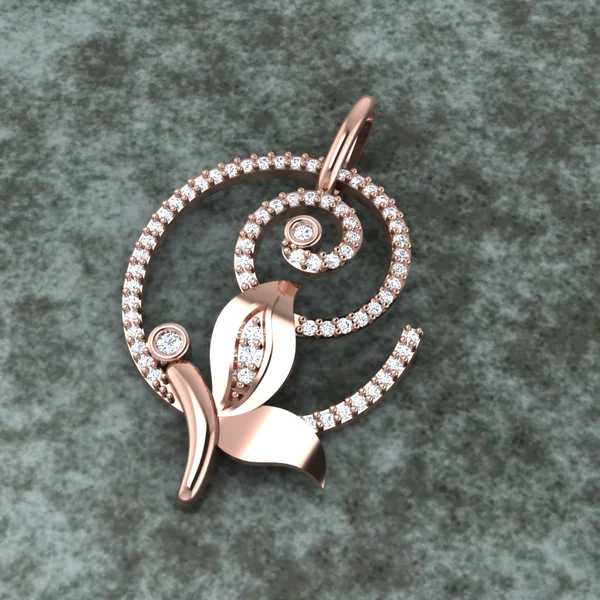 Round Diamond Sterling Silver Solitaire Women Pendant, Moissanite Diamond Pendant, Moissanite Women Pendant, Anniversary Gift Pendant, Engagement Gift Women Pendant