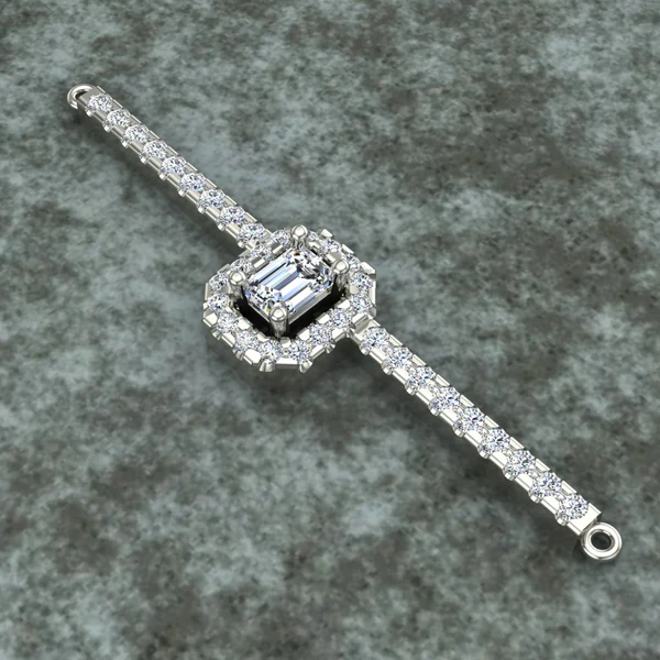 Round Diamond Sterling Silver Solitaire Women Pendant, Moissanite Diamond Pendant, Moissanite Women Pendant, Anniversary Gift Pendant, Engagement Gift Women Pendant