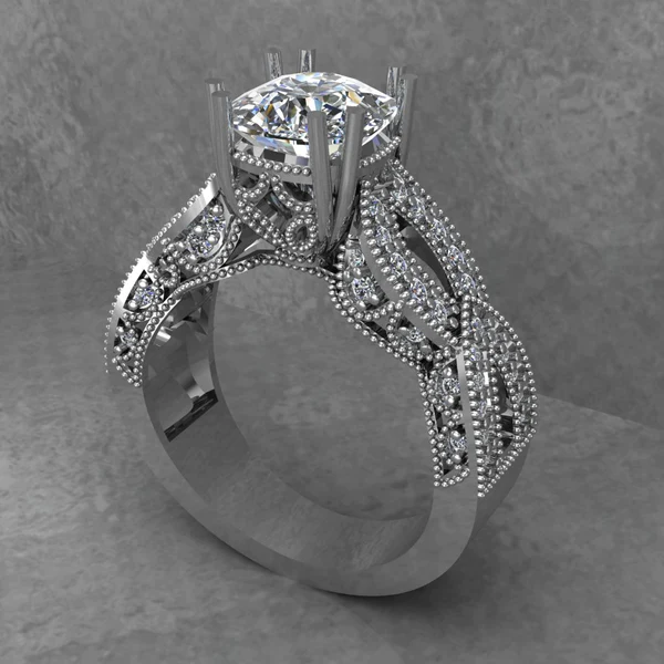 04_82e62256-aeb4-4524-8712-c12aba572c25_600x600 Round Cut Moissanite Solitaire Diamond Vintage Engagement Ring, Moissanite Wedding Ring, Silver Moissanite Diamond Women Ring, Proposal Gold Ring For Her
