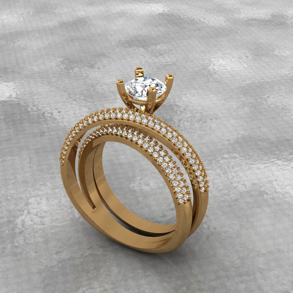 Round Moissanite Solitaire Diamond Vintage Engagement Ring, Moissanite Wedding Ring, Silver Moissanite Diamond Women Ring, Proposal Gold Ring For Her