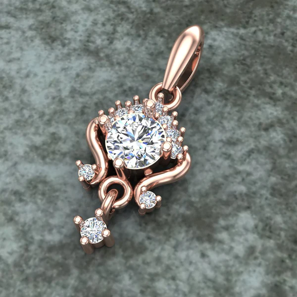 04_d98fd924-195f-4974-a598-e8bce4e79190_600x600 Round Diamond Sterling Silver Solitaire Women Pendant, Moissanite Diamond Pendant, Moissanite Women Pendant, Anniversary Gift Pendant, Engagement Gift Women Pendant