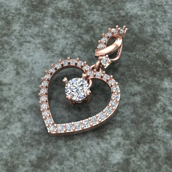 04_dc36387b-504e-49c8-9f74-9603a1c40796_600x600 Round Diamond Sterling Silver Solitaire Women Pendant, Moissanite Diamond Pendant, Moissanite Women Pendant, Anniversary Gift Pendant, Engagement Gift Women Pendant