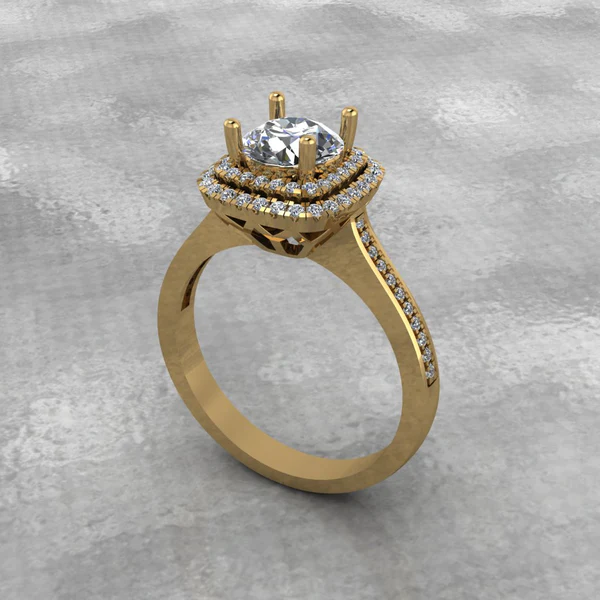 04_e324e46f-c245-490f-a7fa-0d9947ce3ff6_600x600 Round Moissanite Double Halo Diamond Vintage Engagement Ring, Moissanite Wedding Ring, Silver Moissanite Diamond Women Ring, Proposal Gold Ring For Her