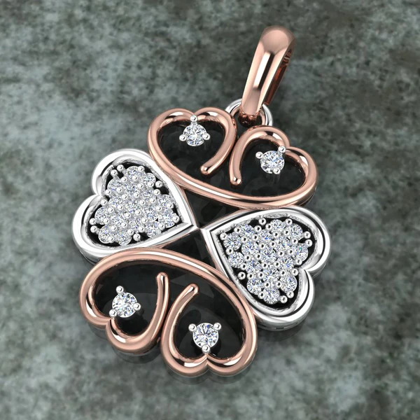 Round Diamond Sterling Silver Solitaire Women Pendant, Moissanite Diamond Pendant, Moissanite Women Pendant, Anniversary Gift Pendant, Engagement Gift Women Pendant