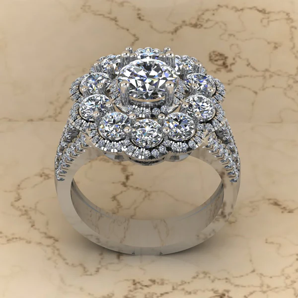 05_30b6f3bf-3e56-4998-b25c-5d7ff7aeb82a_600x600 Round Moissanite Halo Diamond Vintage Engagement Ring, Moissanite Wedding Ring, Silver Moissanite Diamond Women Ring, Proposal Gold Ring For Her