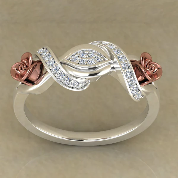 05_321f87e5-64f0-48f5-b68a-f46a4c0454cd_600x600 Round Moissanite Diamond Rose Shape Engagement Ring, Moissanite Diamond Engagement Ring, Sterling Silver Wedding Ring For Bridal, Solid Gold Anniversary Ring Gift For Her