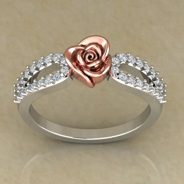 05_336a0238-41d9-4904-9b64-3c43ed2801fc_600x600 Round Moissanite Diamond Rose Shape Engagement Ring, Moissanite Diamond Engagement Ring, Sterling Silver Wedding Ring For Bridal, Solid Gold Anniversary Ring Gift For Her