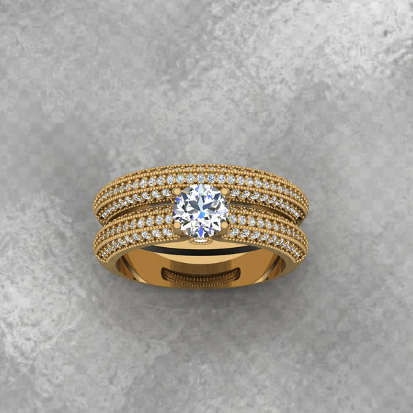 Round Moissanite Solitaire Diamond Vintage Engagement Ring, Moissanite Wedding Ring, Silver Moissanite Diamond Women Ring, Proposal Gold Ring For Her