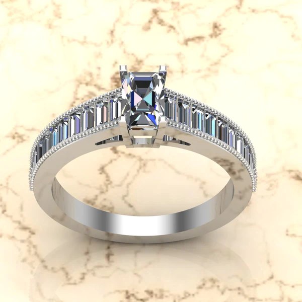 05_4420b074-f409-4004-9edc-a3e204f5a3cb_600x600 Emerald Moissanite Solitaire Diamond Vintage Engagement Ring, Moissanite Wedding Ring, Silver Moissanite Diamond Women Ring, Proposal Gold Ring For Her