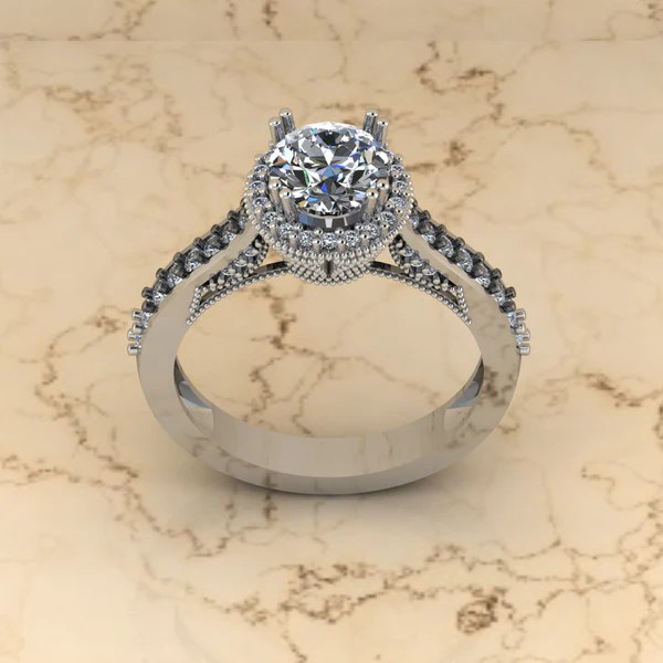 05_56f75c6c-008b-4934-8a91-7b48e8557b77_600x600 Round Moissanite Halo Diamond Vintage Engagement Ring, Moissanite Wedding Ring, Silver Moissanite Diamond Women Ring, Proposal Gold Ring For Her