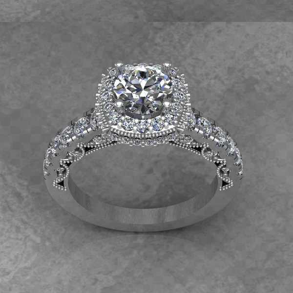 05_8be94795-e54c-421e-9e25-28958af9462e_600x600 (1) Round Cut Moissanite Halo Diamond Vintage Engagement Ring, Moissanite Wedding Ring, Silver Moissanite Diamond Women Ring, Proposal Gold Ring For Her