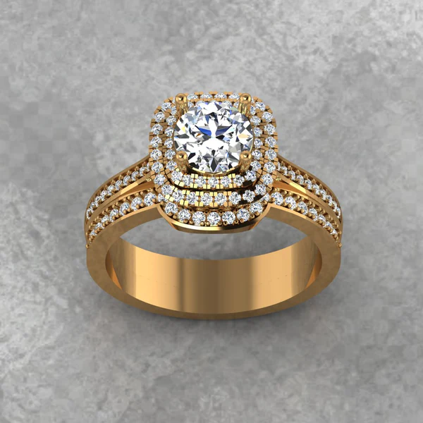 05_94c0a9d5-b755-4761-b84b-a07cc9e57f04_600x600 Round Moissanite Double Halo Diamond Vintage Engagement Ring, Moissanite Wedding Ring, Silver Moissanite Diamond Women Ring, Proposal Gold Ring For Her