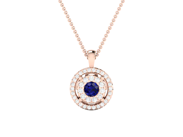 1145V.R.FRONT_600x600 Round Diamond Sterling Silver Solitaire Women Pendant, Moissanite Diamond Pendant, Moissanite Women Pendant, Anniversary Gift Pendant, Engagement Gift Women Pendant