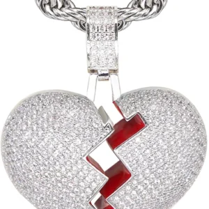 1_3a68b758-add7-42e6-9bec-57c5061562ff_600x600 Customized Broken Heart Round VVS Diamond Hip Hop Pendant, Sterling Silver Iced Out Birthday Gift Pendant, Charm Diamond Hip Hop Pendant