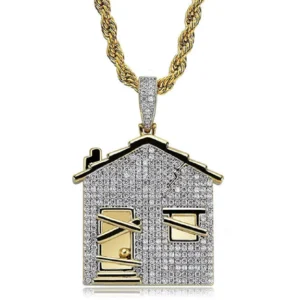 1_90099c20-c8bb-4030-a908-c67ffd0b5dee_600x600 Customized HOME Round VVS Diamond Hip Hop Pendant, Sterling Silver Iced Out Birthday Gift Pendant, Charm Diamond Hip Hop Pendant