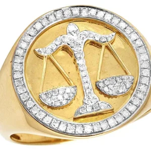 1_ac39c4a6-7200-476c-84cc-e808e4223b72_600x600 925 Sterling Silver Moissanite Diamond Men Ring, Fully Iced Gold Plated Men Pinky Ring, Round Moissanite Diamond Hip Hop Ring For Him