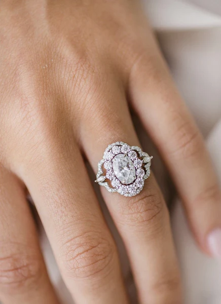 Round Moissanite Solitaire Diamond Engagement Ring, Sterling Silver Moissanite Diamond Wedding Ring For Bridal, 10K/14K Gold Anniversary Diamond Ring For Gift