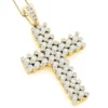 2_4fab49dd-117a-42e8-8a57-6781eff97703_600x600 Round VVS Diamond CROSS Hip Hop Pendant, Sterling Silver Iced Out Birthday Gift Pendant, Charm Diamond Hip Hop Pendant