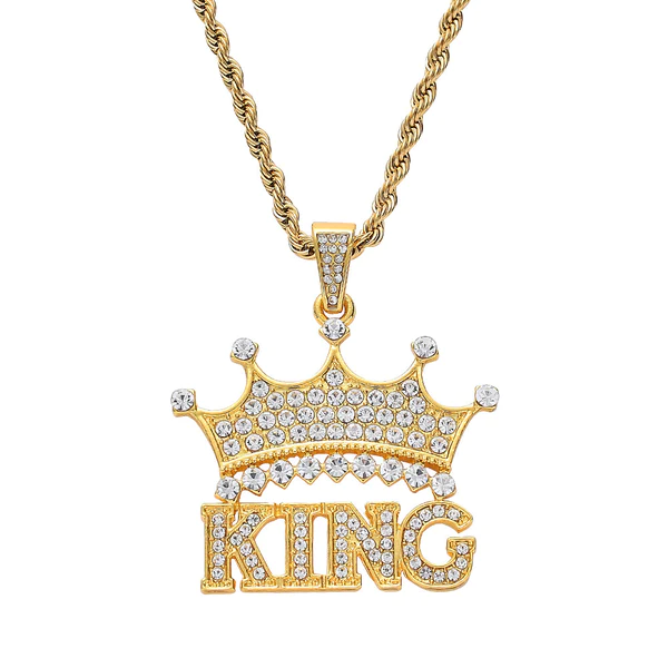 2_f79ae549-d016-4145-b53a-2f0afce19614_600x600 Customized KING Round VVS Diamond Hip Hop Pendant, Sterling Silver Iced Out Birthday Gift Pendant, Charm Diamond Hip Hop Pendant