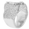 3_0f19d33f-033f-49ca-abf7-579b340ce17b_600x600 925 Sterling Silver Moissanite Diamond CROSS Men Ring, Fully Iced Gold Plated Men Pinky Ring, Round Moissanite Diamond Hip Hop Ring For Him