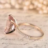 3_1b3853d9-9ce3-48e1-9a3f-830d36558b61_600x600 Pink Morganite Engagement Ring Rose Gold 14K Rose Gold Diamond Band Oval Natural Morganite Ring Promise Ring Wedding Ring