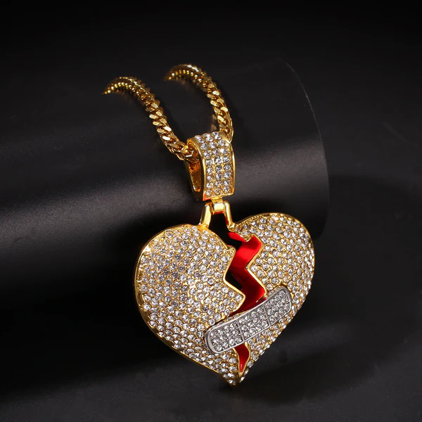 3_3b870f0c-1024-4768-9d74-4e092ca36c42_600x600 Round White VVS Diamond Broken Heart Hip Hop Pendant, Sterling Silver Iced Out Birthday Gift Pendant, Charm Diamond Hip Hop Pendant