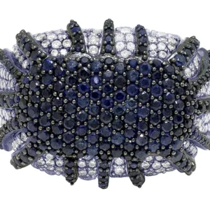 925 Sterling Silver Moissanite Diamond Men Ring, Fully Iced Gold Plated Men Pinky Ring, Round Moissanite Diamond Hip Hop Ring For Him