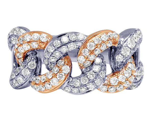 3_60367407-0747-494c-a254-f3d340697111_600x600 925 Sterling Silver Moissanite Diamond Cuban Chain Men Ring, Fully Iced Gold Plated Men Pinky Ring, Round Moissanite Diamond Hip Hop Ring For Him