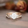 3_664c206c-bc8c-46cb-bfd5-49f967bec930_600x600 Oval Moissanite Solitaire Diamond Engagement Ring Set, Moissanite Wedding Ring Set, Silver Moissanite Diamond Women Ring, Proposal Gold Ring For Her