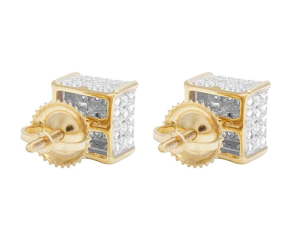 3_96eff43f-d422-458f-96a6-133141e4f2bb_600x600 Round VVS Diamond Sterling Silver Stud Halo Diamond Earring, 10K/14K Gold Hip Hp Jewelry For Women, Anniversary Gift For Her