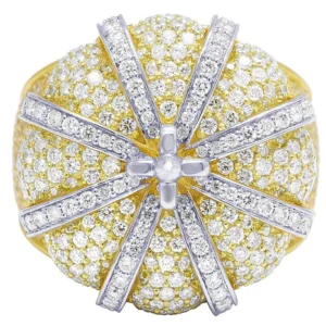 3_a3d1fc2d-01fe-45fb-8883-769360f99dcb_600x600 925 Sterling Silver Moissanite Diamond CROWN Men Ring, Fully Iced Gold Plated Men Pinky Ring, Round Moissanite Diamond Hip Hop Ring For Him