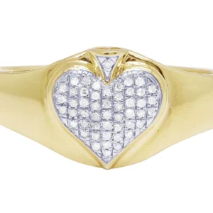 3_ae4e60a9-6c45-4288-9de4-df1b28428e7d_600x600 925 Sterling Silver Moissanite Diamond LEAVES Men Ring, Fully Iced Gold Plated Men Pinky Ring, Round Moissanite Diamond Hip Hop Ring For Him