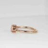 3_e2b5549a-ba3b-44ce-8457-93ae067592d4_600x600 Morganite Engagement Ring | Dainty Morganite and Diamond Anniversary Ring | Round Diamond Bridal Promise Art Deco Ring | Luxury Unique Ring