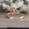 3_ecd81823-b19c-4b68-ad13-393d3131446f_600x600 Oval Peach Pink Morganite Engagement Ring, Promise Ring, Half Eternity Diamond Band Ring, Morganite Solitaire Ring, Rose Gold Ring